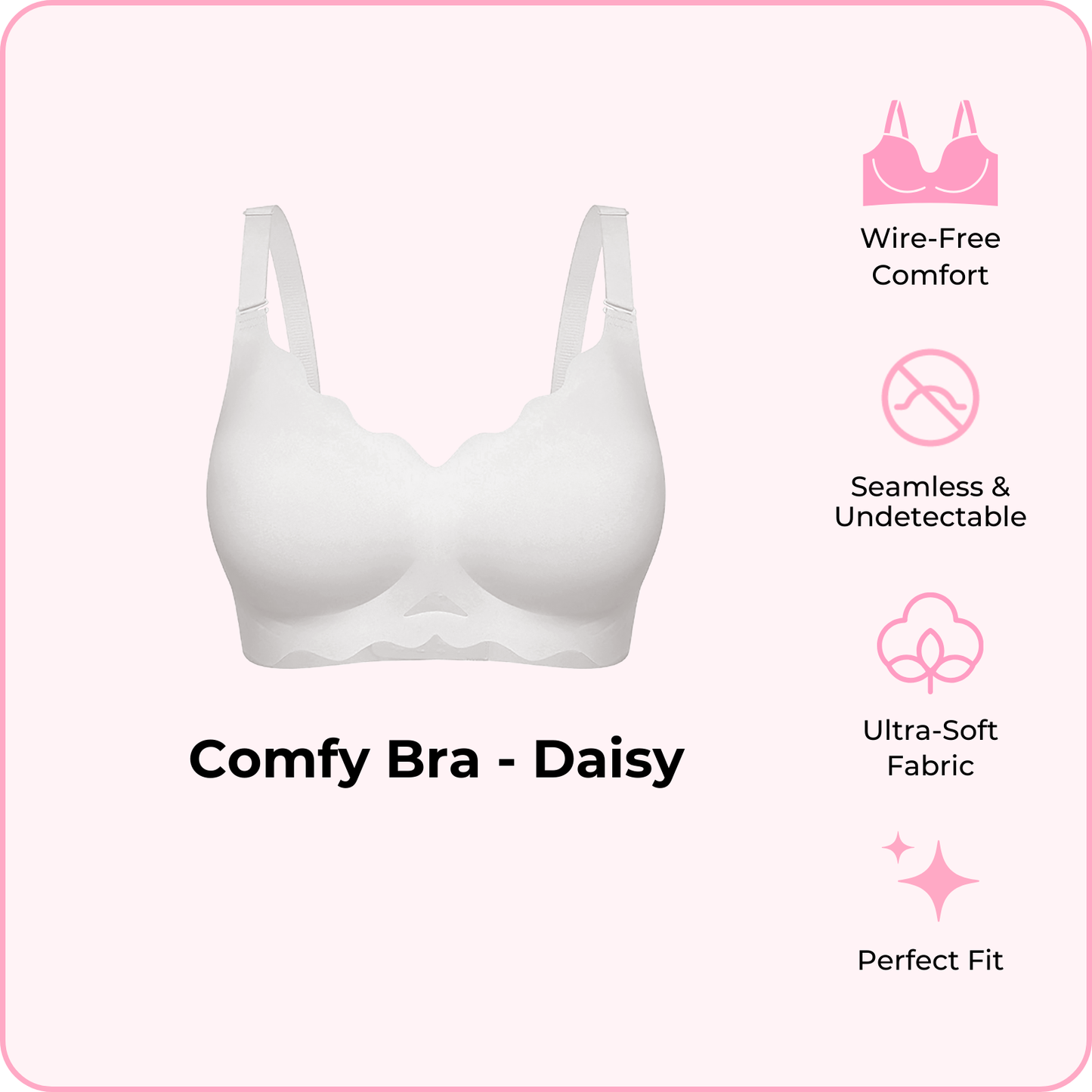 Comfy Bra - Daisy