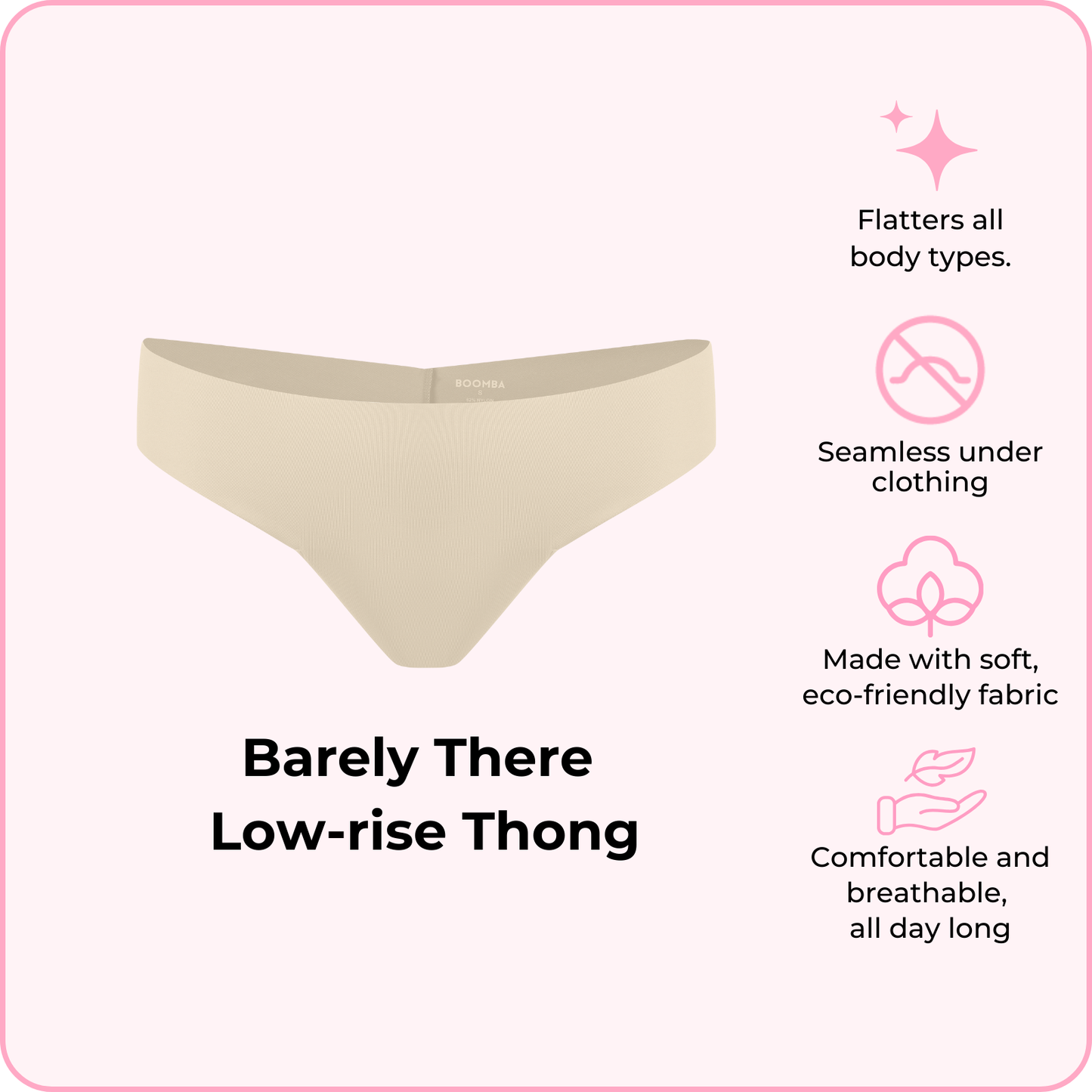 Barely There Low-rise Thong