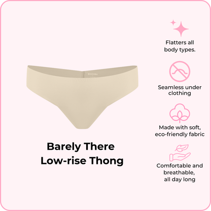 Barely There Low-rise Thong